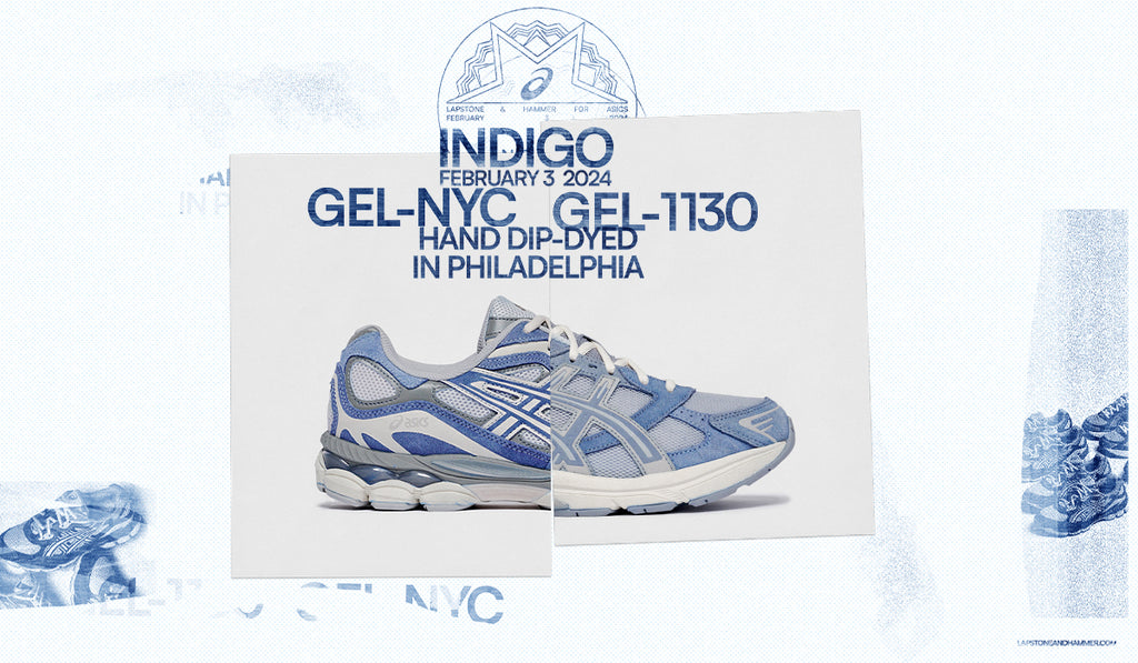 2024年 2/3 発売！Lapstone & Hammer × ASICS “INDIGO DIP DYE” GEL-NYC & GEL-1130 (ラップストーン&ハンマー アシックス “インディゴ ディップ ダイ”)