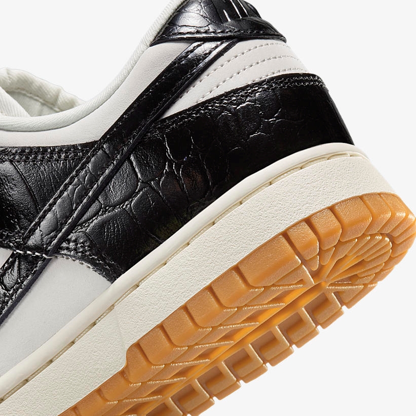 【2024年 4/1 発売】ナイキ ウィメンズ ダンク ロー LX “ブラックパテントクロコ” (NIKE WMNS DUNK LOW LX “Black Patent Croc”) [FJ2260-003]