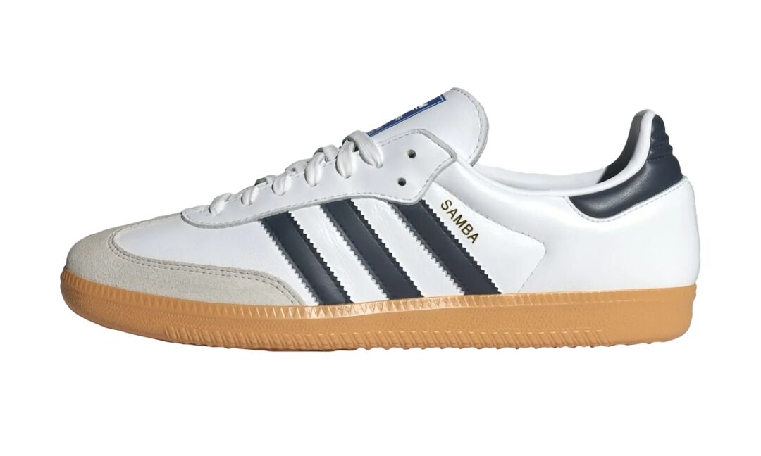 【2024年 3/28 発売】アディダス オリジナルス サンバ OG “ホワイト/ナイトインディゴ” (adidas Originals SAMBA OG “White/Night Indigo”) [IF3814]