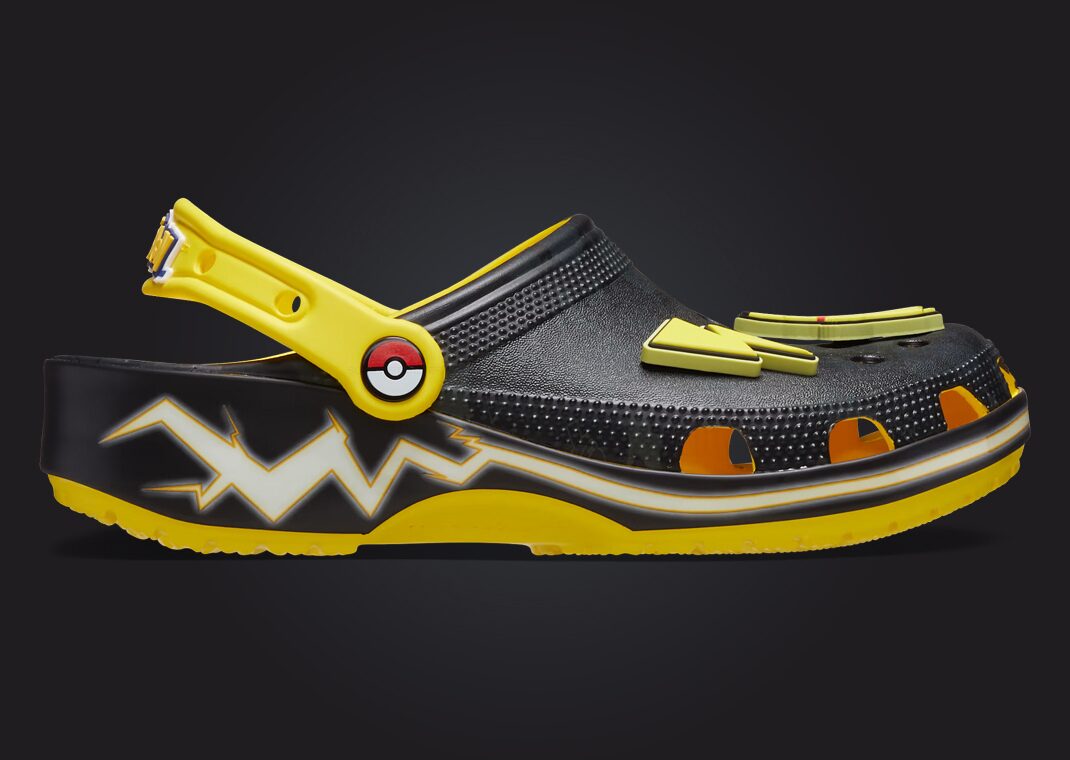 ポケモン ピカチュウ × クロックス クラシッククロッグが2024年 発売予定 (Crocs Classic Clog POKEMON Pikachu)