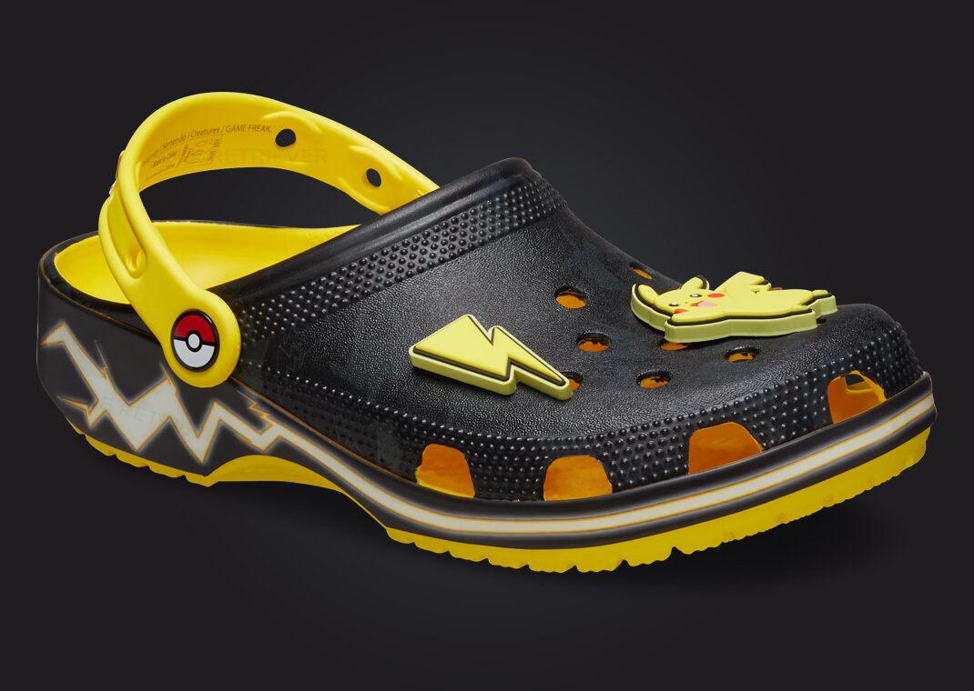 ポケモン ピカチュウ × クロックス クラシッククロッグが2024年 発売予定 (Crocs Classic Clog POKEMON Pikachu)