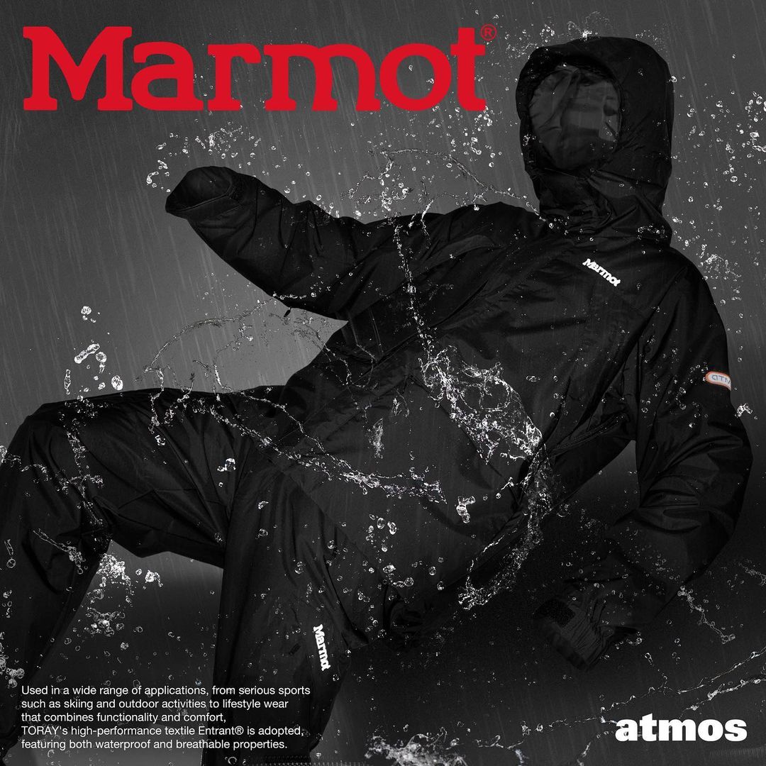 Marmot × atmos Mountain Parka/Cargo Track PANTSが1/20 発売 (マーモット アトモス)