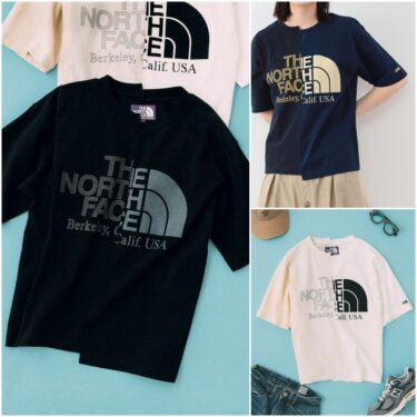 【2024 S/S】THE NORTH FACE PURPLE LABEL × BEAMS BOY / 別注 アシメ ロゴ TEEが3月下旬発売 (ザ・ノース・フェイス パープルレーベル ビームス)