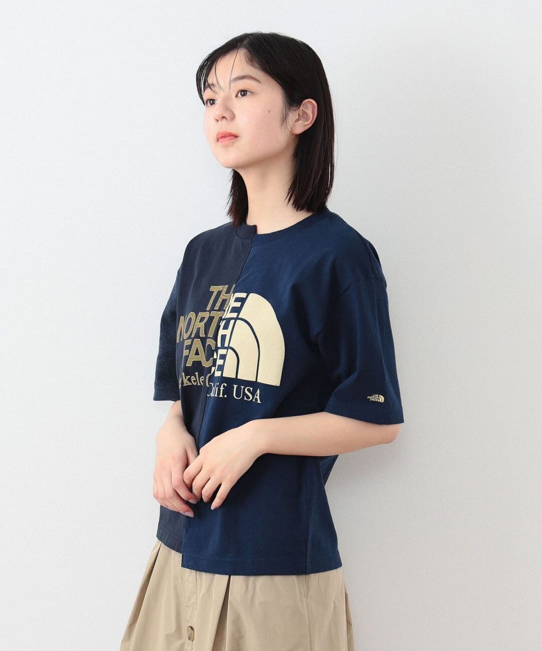 【2024 S/S】THE NORTH FACE PURPLE LABEL × BEAMS BOY / 別注 アシメ ロゴ TEEが3月下旬発売 (ザ・ノース・フェイス パープルレーベル ビームス)