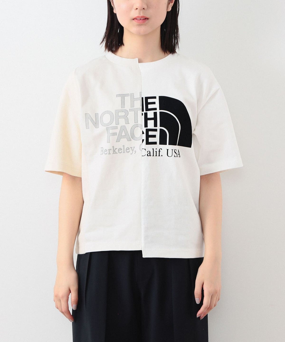 【2024 S/S】THE NORTH FACE PURPLE LABEL × BEAMS BOY / 別注 アシメ ロゴ TEEが3月下旬発売 (ザ・ノース・フェイス パープルレーベル ビームス)