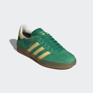 【2024年 3/1 発売】アディダス オリジナルス ガゼル インドア “セミコートグリーン” (adidas Originals GAZELLE INDOOR “Semi Coat Green”) [IH7500]