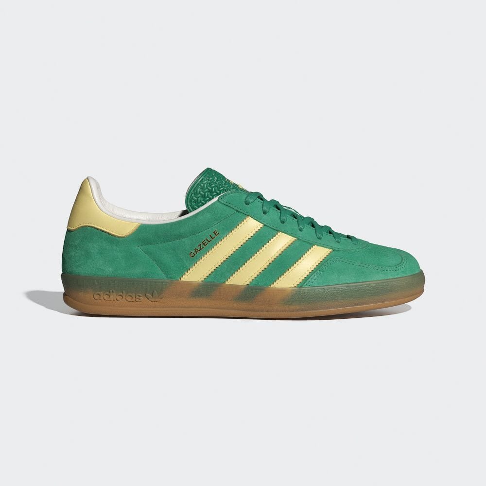 【2024年 3/1 発売】アディダス オリジナルス ガゼル インドア “セミコートグリーン” (adidas Originals GAZELLE INDOOR “Semi Coat Green”) [IH7500]