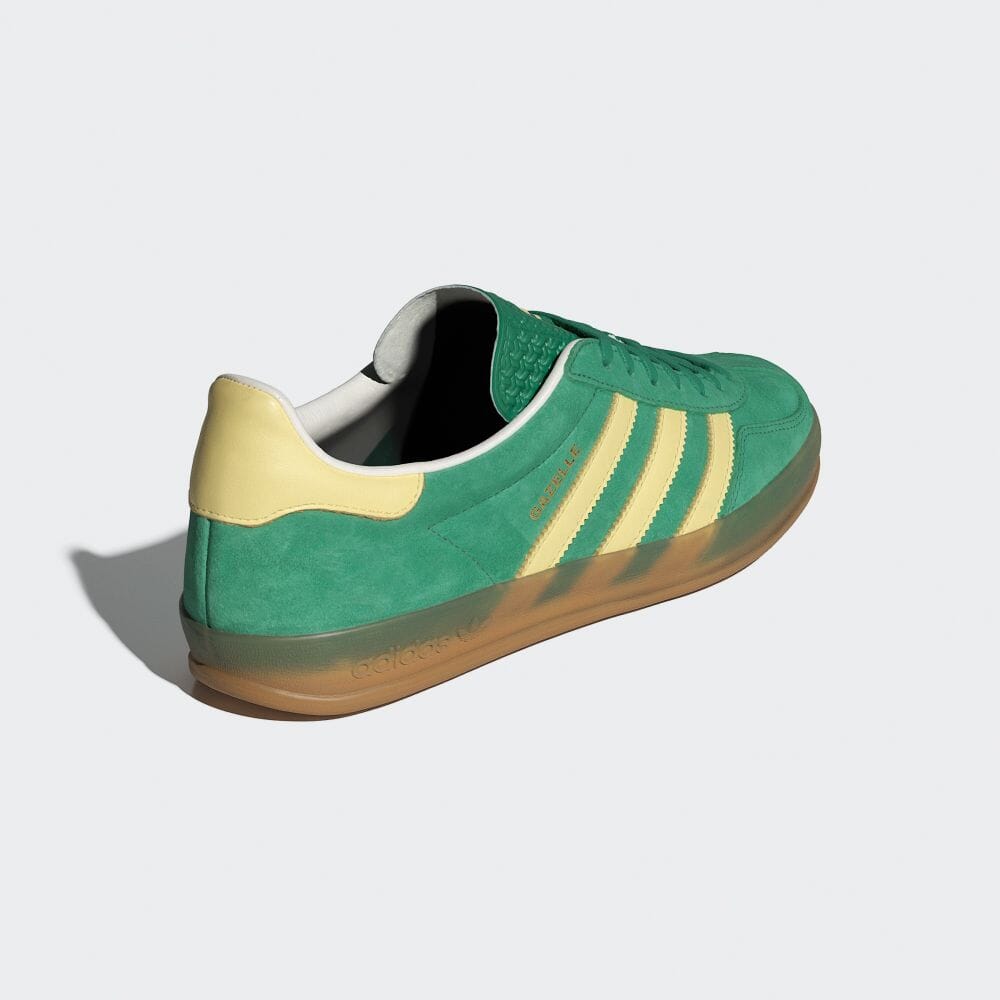 【2024年 3/1 発売】アディダス オリジナルス ガゼル インドア “セミコートグリーン” (adidas Originals GAZELLE INDOOR “Semi Coat Green”) [IH7500]