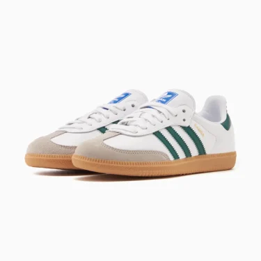 【2024年 2/18 発売】アディダス オリジナルス サンバ OG “ホワイト/グリーン/ガム” (adidas Originals SAMBA OG “White/Green/Gum”) [IE3437]