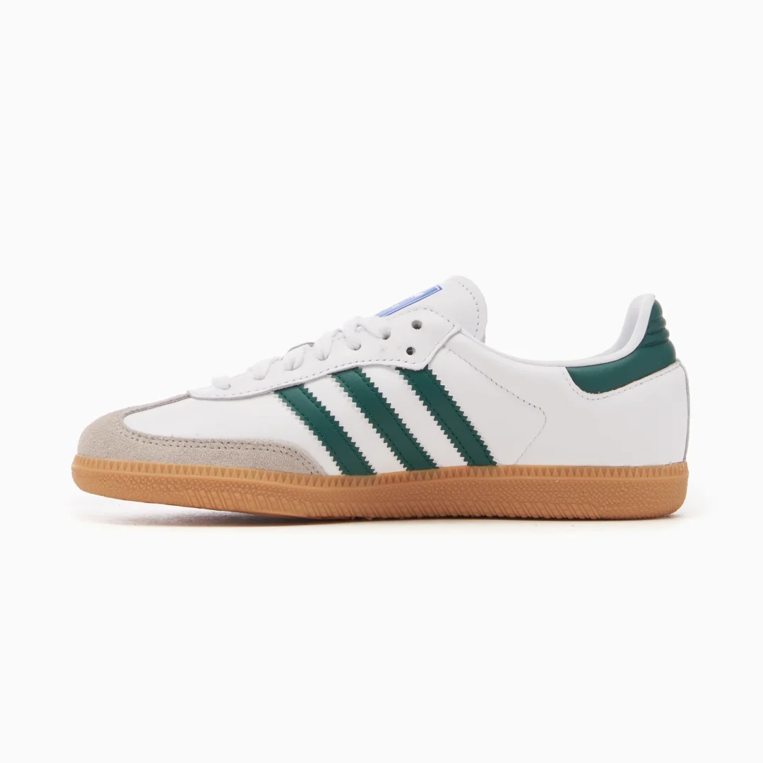 【2024年 2/18 発売】アディダス オリジナルス サンバ OG “ホワイト/グリーン/ガム” (adidas Originals SAMBA OG “White/Green/Gum”) [IE3437]