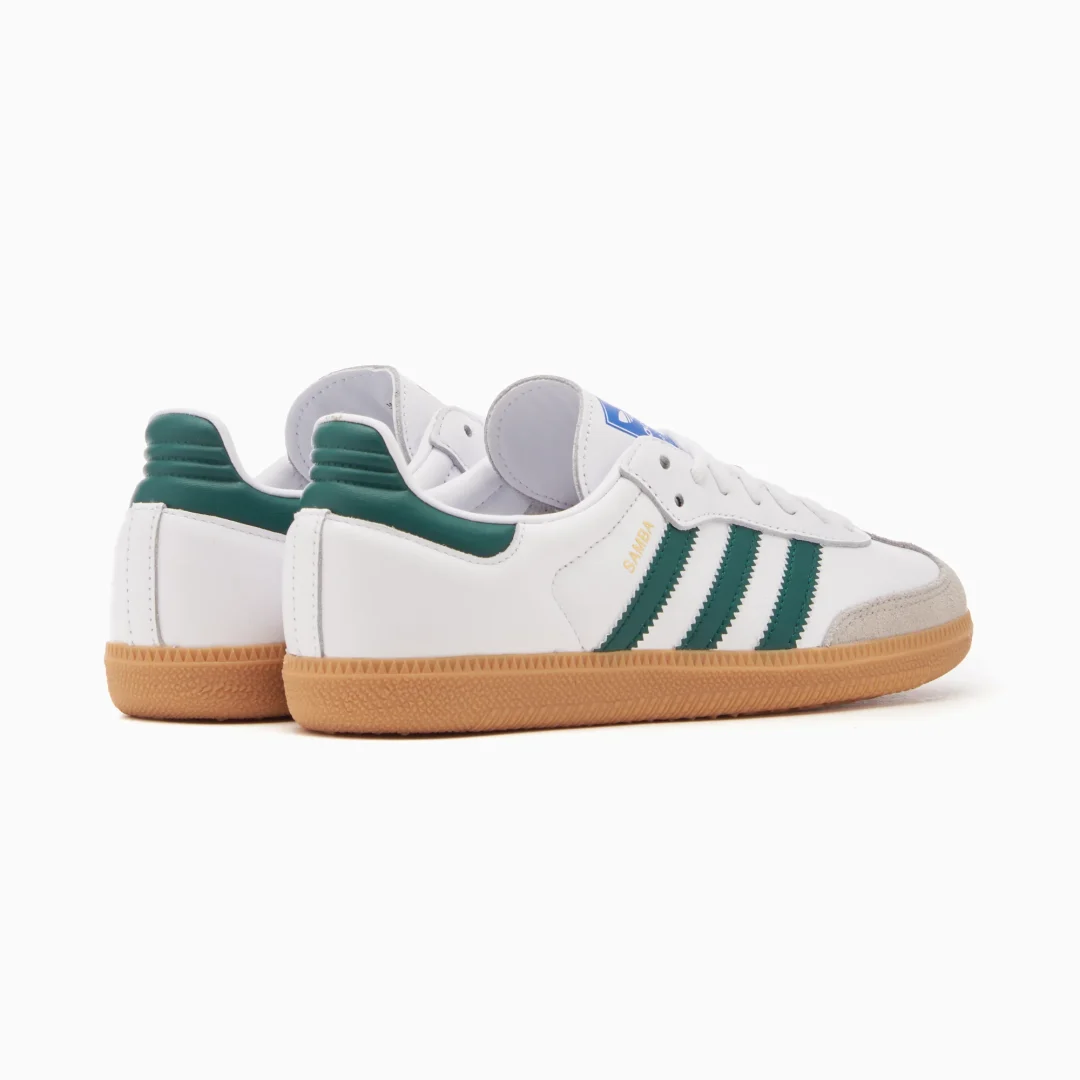 【2024年 2/18 発売】アディダス オリジナルス サンバ OG “ホワイト/グリーン/ガム” (adidas Originals SAMBA OG “White/Green/Gum”) [IE3437]