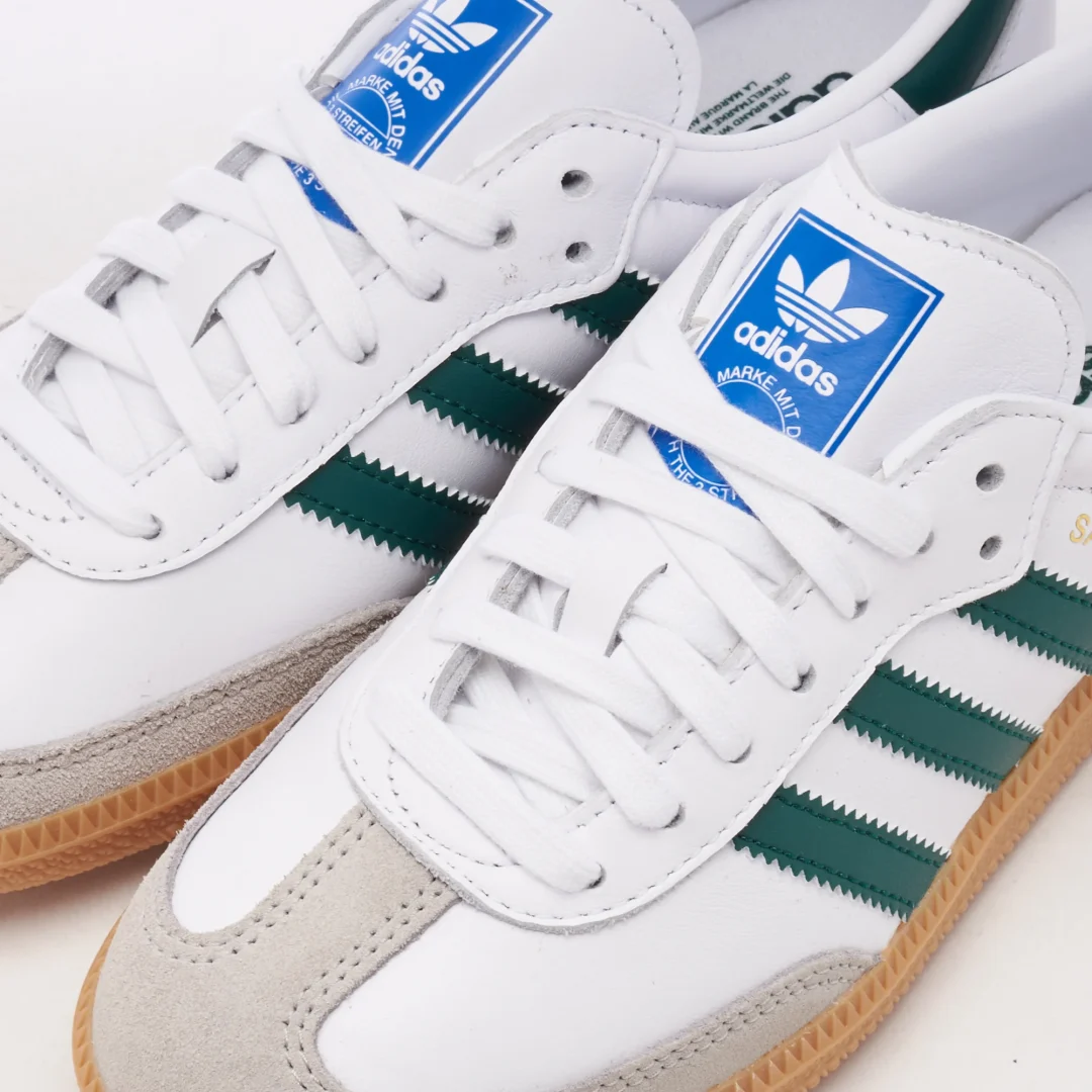 【2024年 2/18 発売】アディダス オリジナルス サンバ OG “ホワイト/グリーン/ガム” (adidas Originals SAMBA OG “White/Green/Gum”) [IE3437]