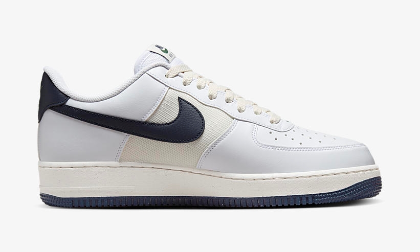 【2024年 4/2 発売】ナイキ エア フォース 1 ロー “ネクストネイチャー/ホワイト/オブシディアン” (NIKE AIR FORCE 1 LOW “Next Nature/White/Obsidian”) [HF4298-100]