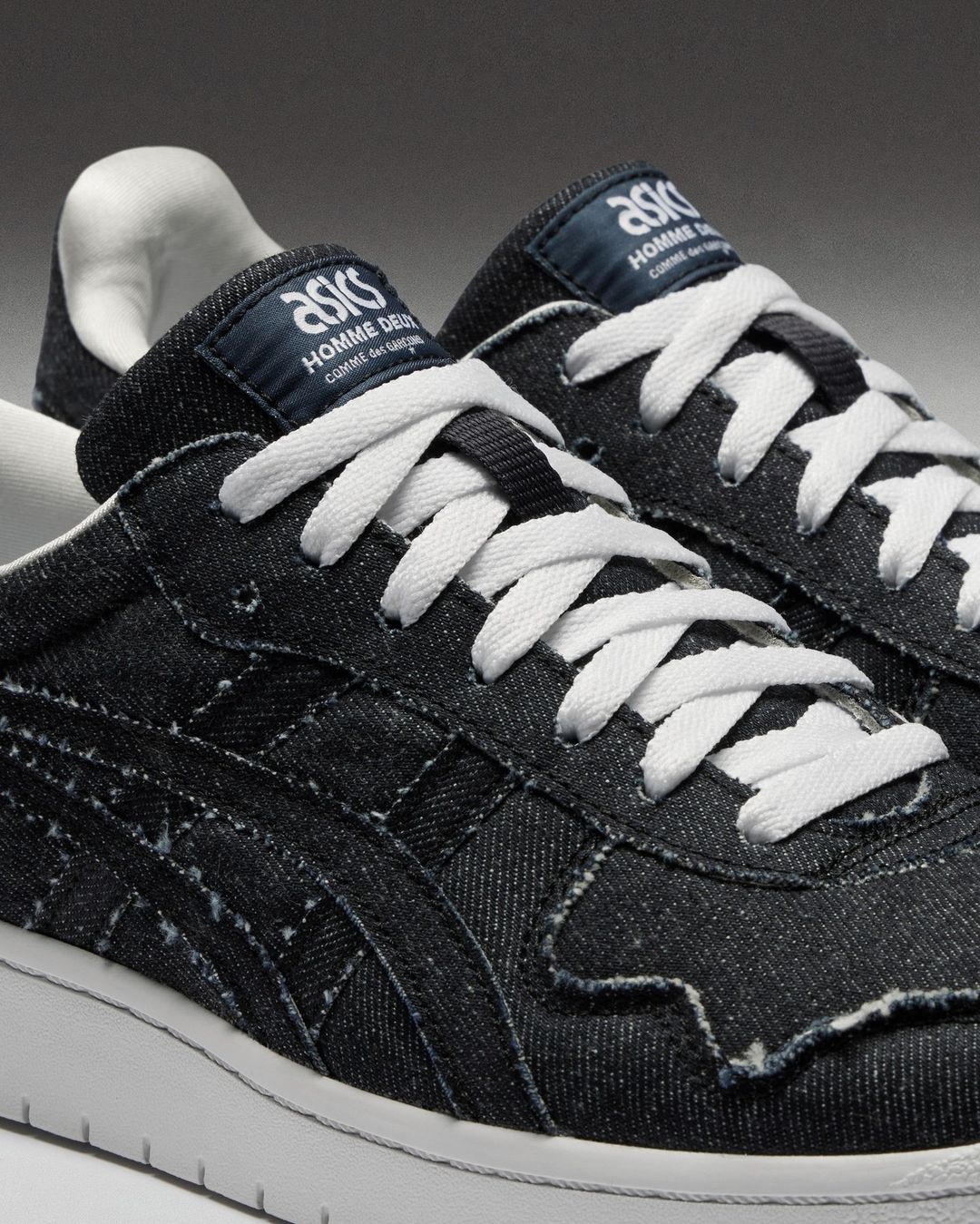 【2024年 2/27 発売】COMME des GARCONS HOMME DEUX x ASICS JAPAN S “Denim” 2024 S/S (コム デ ギャルソン オム ドゥ アシックス ジャパン S “デニム” 2024年 春夏) [1201B029.400]