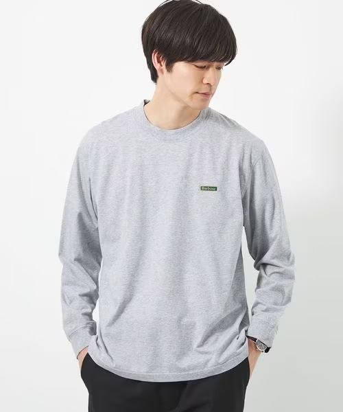 BARBOUR for green label relaxing GLR ピンズ EMB 長袖 Tシャツ ロンTが2024年 2/16 発売 (バブアー グリーンレーベル リラクシング)