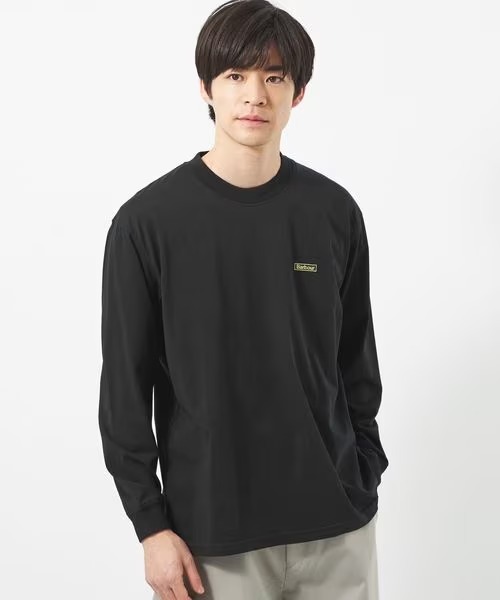 BARBOUR for green label relaxing GLR ピンズ EMB 長袖 Tシャツ ロンTが2024年 2/16 発売 (バブアー グリーンレーベル リラクシング)