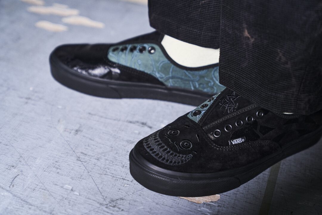 VANS × RUTSUBO AUTHENTIC 設立10周年の節目を迎えた「坩堝/RUTSUBO」とのコラボが2024年 2/9 発売 (バンズ)