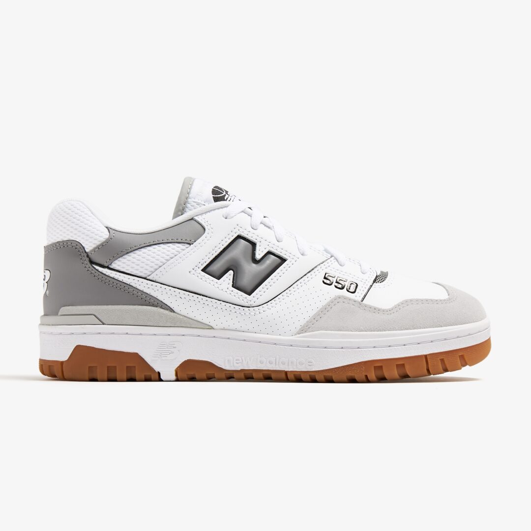 【2024年 4/5 発売】New Balance BB550 ESC “White/Grey/Gum” (ニューバランス) [BB550ESC]