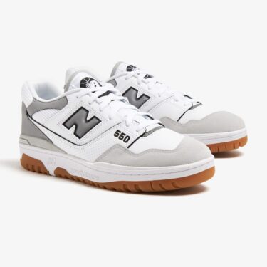 【2024年 4/5 発売】New Balance BB550 ESC “White/Grey/Gum” (ニューバランス) [BB550ESC]