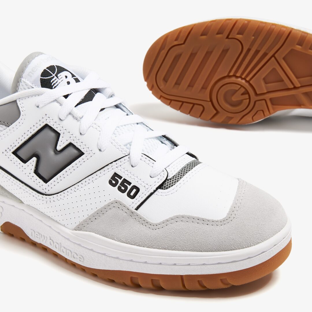 【2024年 4/5 発売】New Balance BB550 ESC “White/Grey/Gum” (ニューバランス) [BB550ESC]