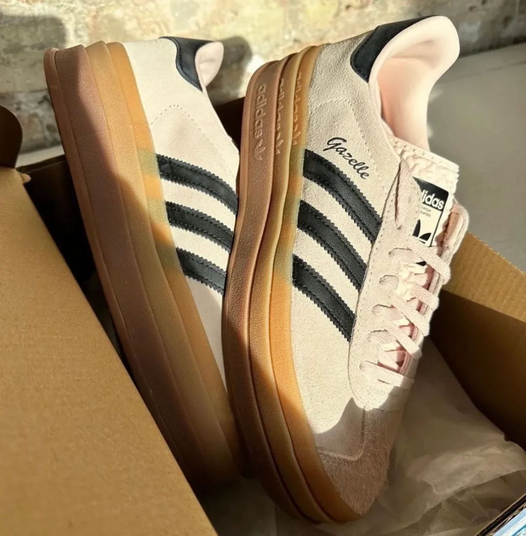 【2024年 3/1 発売】adidas Originals WMNS GAZELLE BOLD “Wonder Quartz” (アディダス オリジナルス ウィメンズ ガゼル ボールド “ワンダークォーツ”) [IE0429]