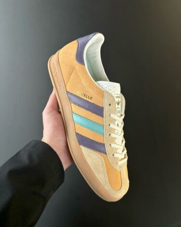 【海外発売】adidas Originals GAZELLE INDOOR “Brown/Purple” (アディダス オリジナルス ガゼル インドア “ブラウン/パープル”) [IG1636]