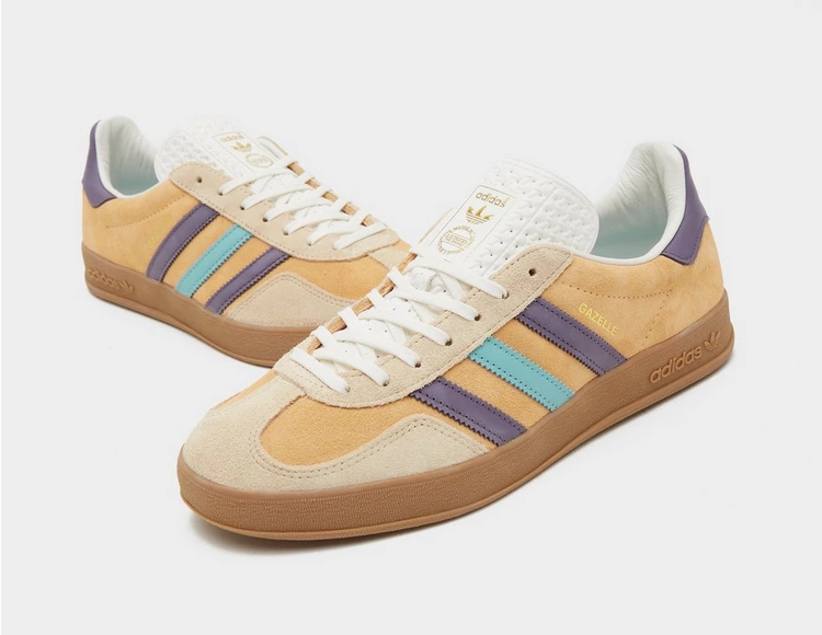 【2024年 3/28 発売】adidas Originals GAZELLE INDOOR “Brown/Purple” (アディダス オリジナルス ガゼル インドア “ブラウン/パープル”) [IG1636]