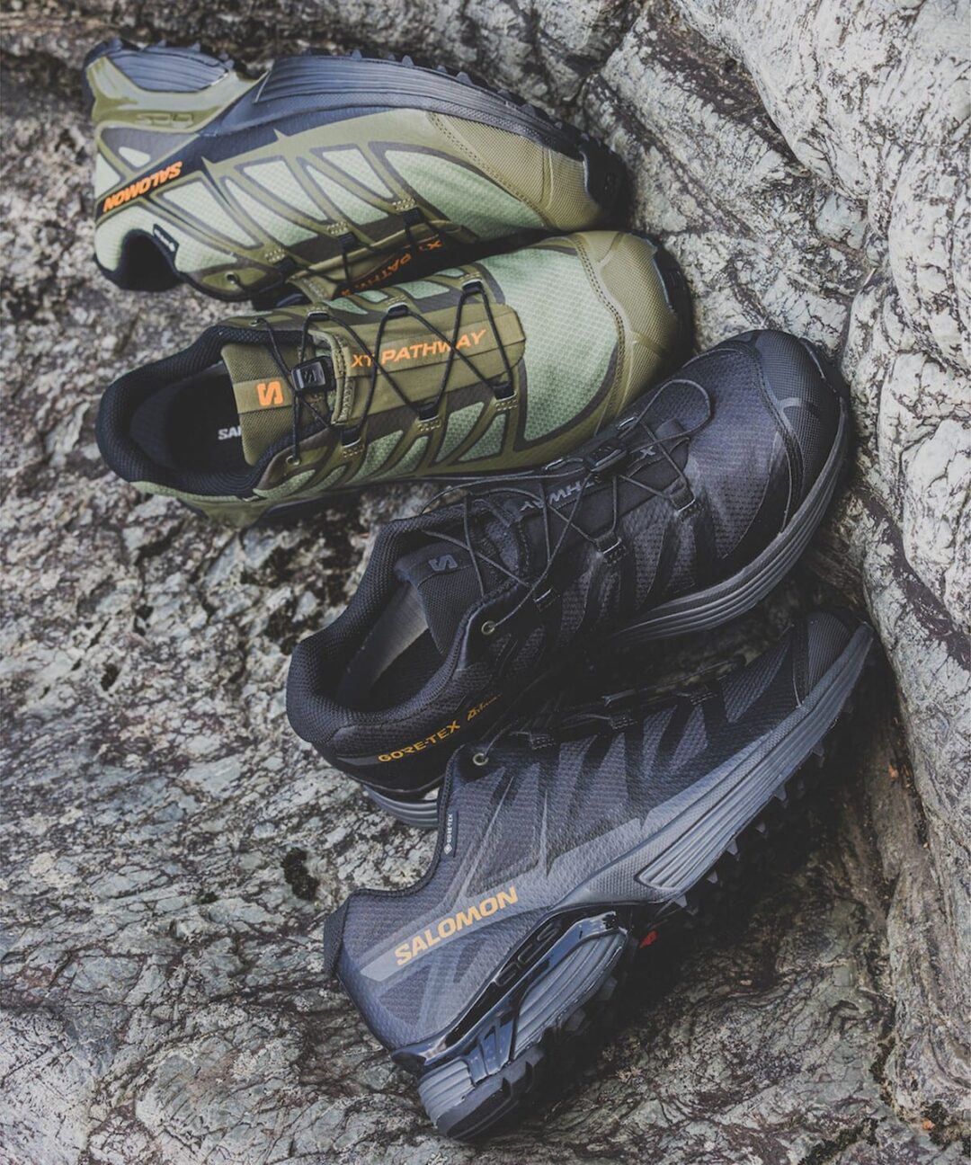 BEAMSエクスクルーシブカラー SALOMON XT-PATHWAY GORE-TEX “BLACK”が発売 (ビームス サロモン ゴアテックス GTX) [L47290100]