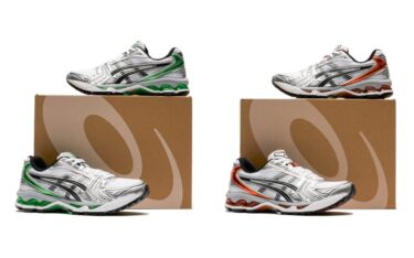 【2024年 3/1 発売】ASICS GEL-KAYANO 14 “WHITE/PIQUANT ORANGE/MALACHITE GREEN” (アシックス ゲルカヤノ 14) [1201A019.109/1201A019.110]