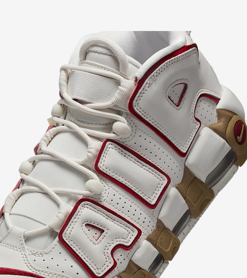 2024年 春 発売予定！ナイキ GS エア モア アップテンポ “ホワイト/レッド/ガム” (NIKE GS AIR MORE UPTEMPO “White/Red/Gum”) [DV1137-002]