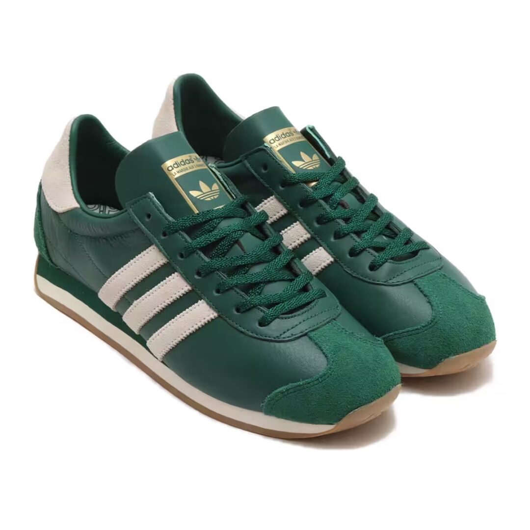 【2024年 2/26 発売】adidas Originals COUNTRY OG “CGREEN/CWHITE/GUM4” (アディダス オリジナルス カントリー OG “グリーン/ホワイト/ガム”) [IH7514]