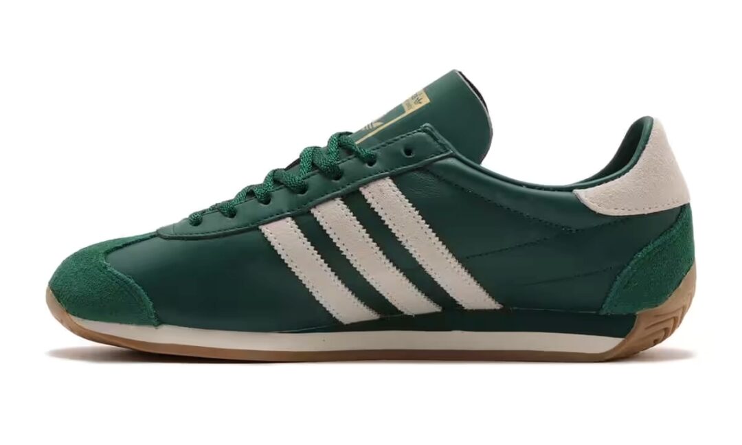 【2024年 2/26 発売】adidas Originals COUNTRY OG “CGREEN/CWHITE/GUM4” (アディダス オリジナルス カントリー OG “グリーン/ホワイト/ガム”) [IH7514]