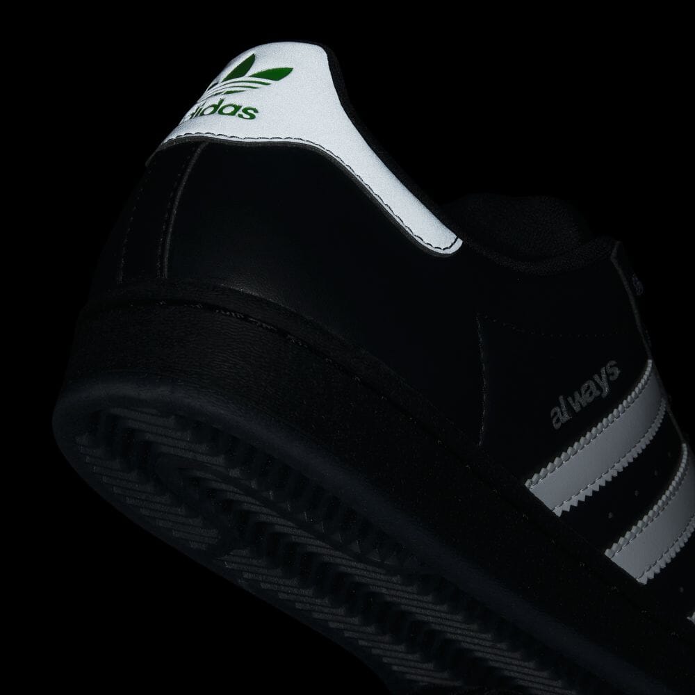 【2024年 2/24 発売】ALWAYS × adidas Originals SUPERSTAR ADV “Black” (オールウェイズ アディダス オリジナルス スーパースター “ブラック”) [IE1436]