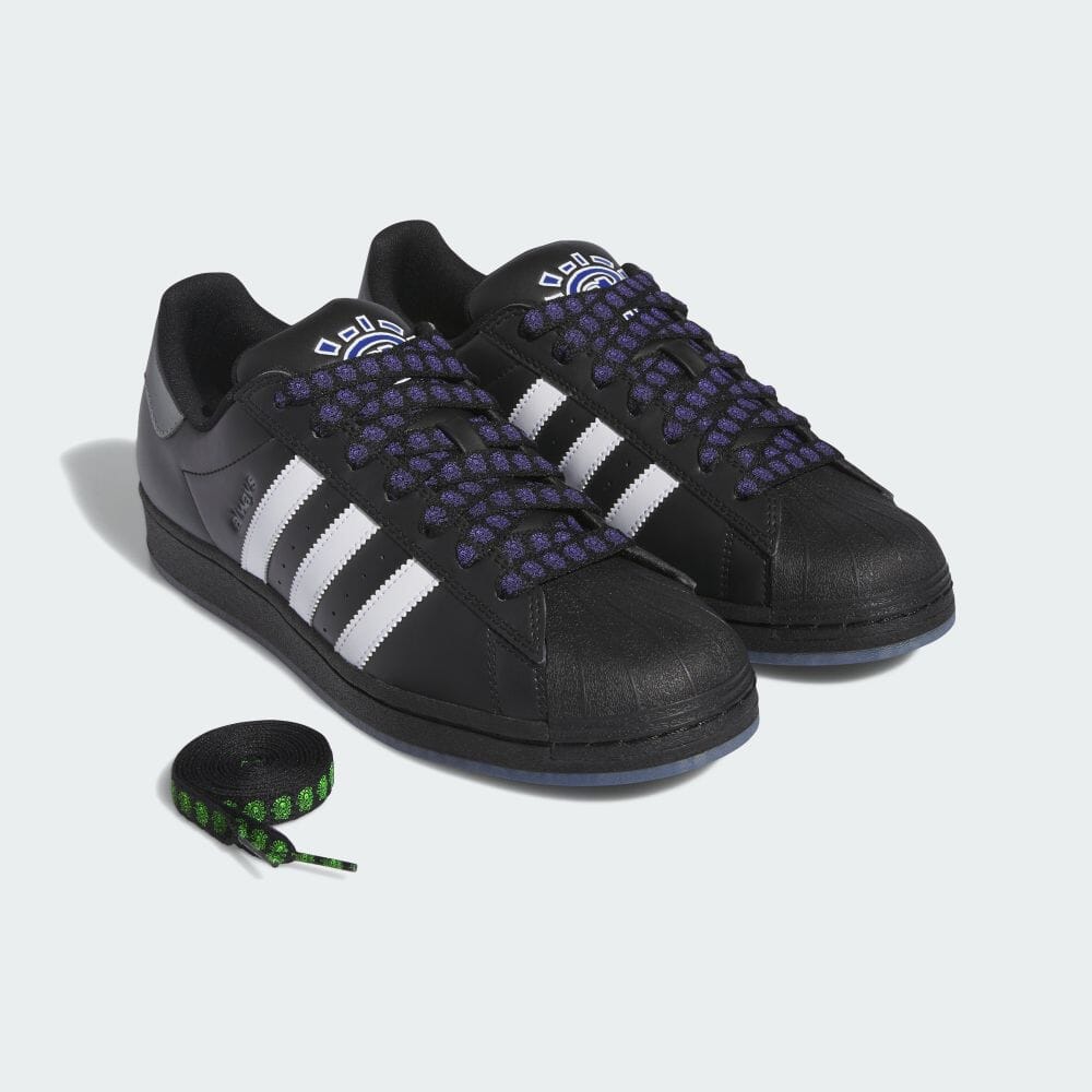 【2024年 2/24 発売】ALWAYS × adidas Originals SUPERSTAR ADV “Black” (オールウェイズ アディダス オリジナルス スーパースター “ブラック”) [IE1436]