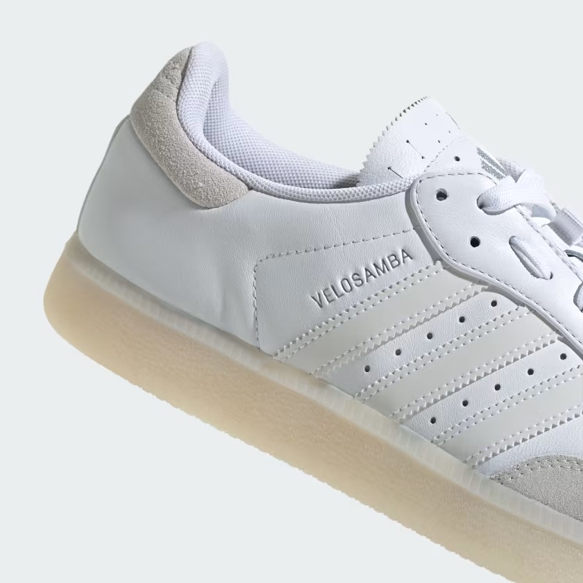 【2024年 3/10 発売】adidas CYCLING VELOSAMBA “Cloud White/Cloud White (アディダス サイクリング ベロサンバ “トリプルホワイト”) [IG5540]