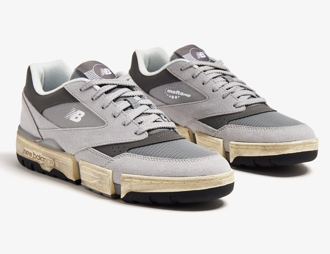 【2024年 4/26 発売】MSFTSrep x New Balance 0.01 “Grey/White-Black” (ミスフィッツレップ ニューバランス) [CTJSGR]