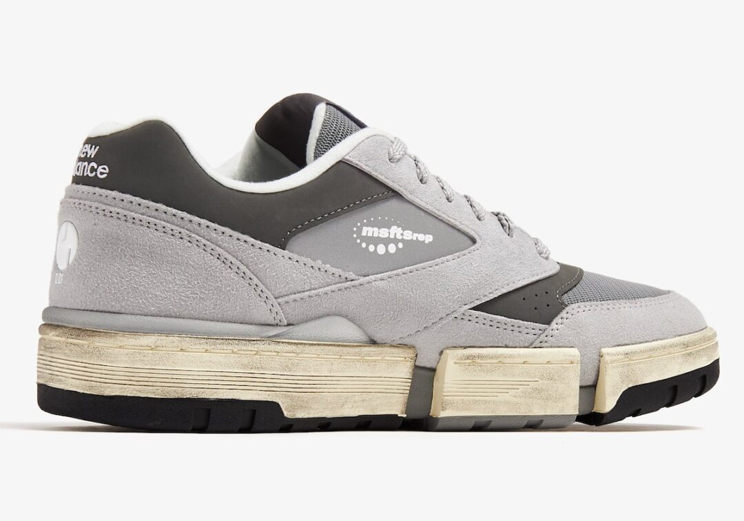 【2024年 4/26 発売】MSFTSrep x New Balance 0.01 “Grey/White-Black” (ミスフィッツレップ ニューバランス) [CTJSGR]