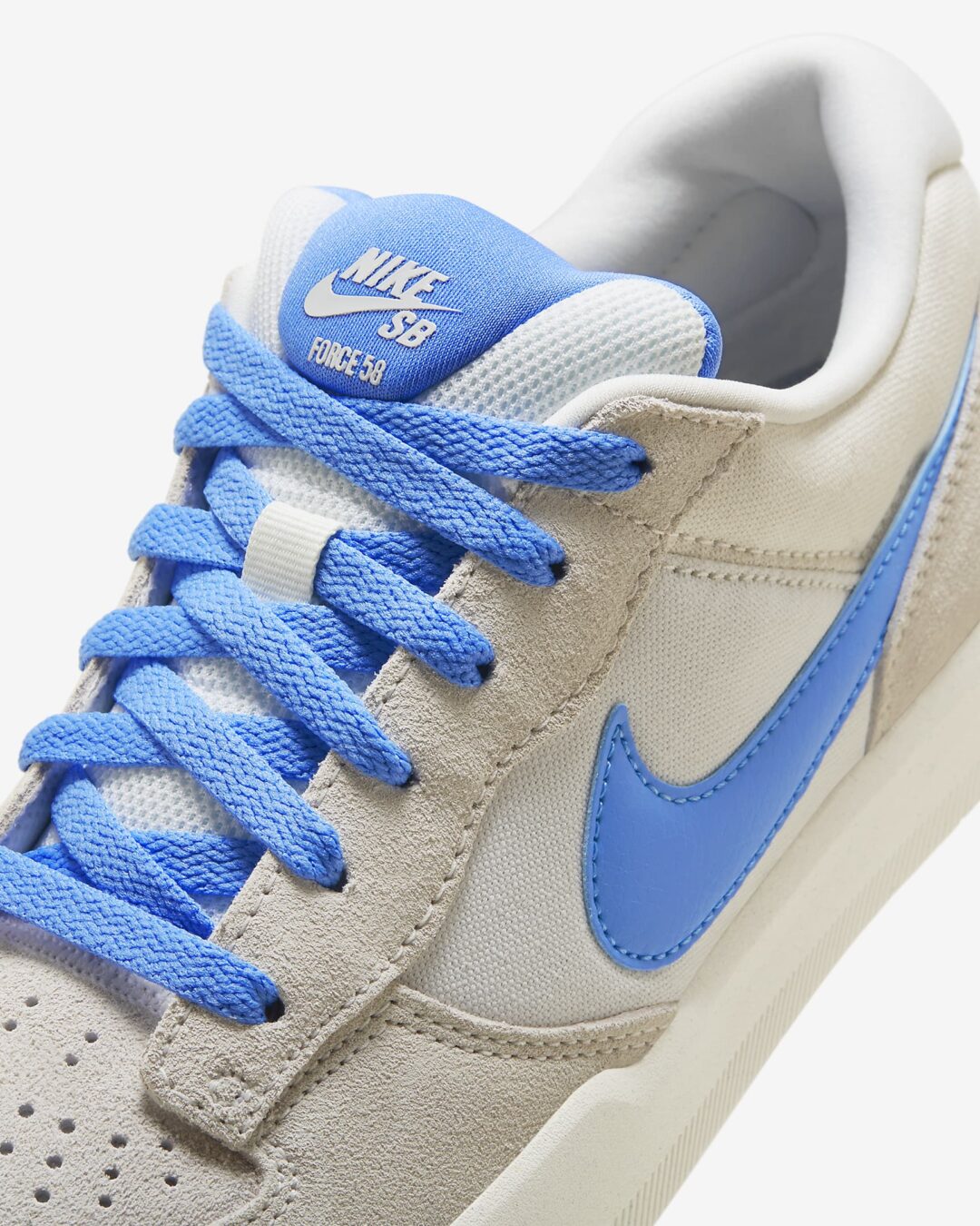 【2024年 2/19 発売】ナイキ SB フォース 58 “ファントム/ユニバーシティブルー” (NIKE SB FORCE 58 “Phantom/University Blue”) [DV5477-003]