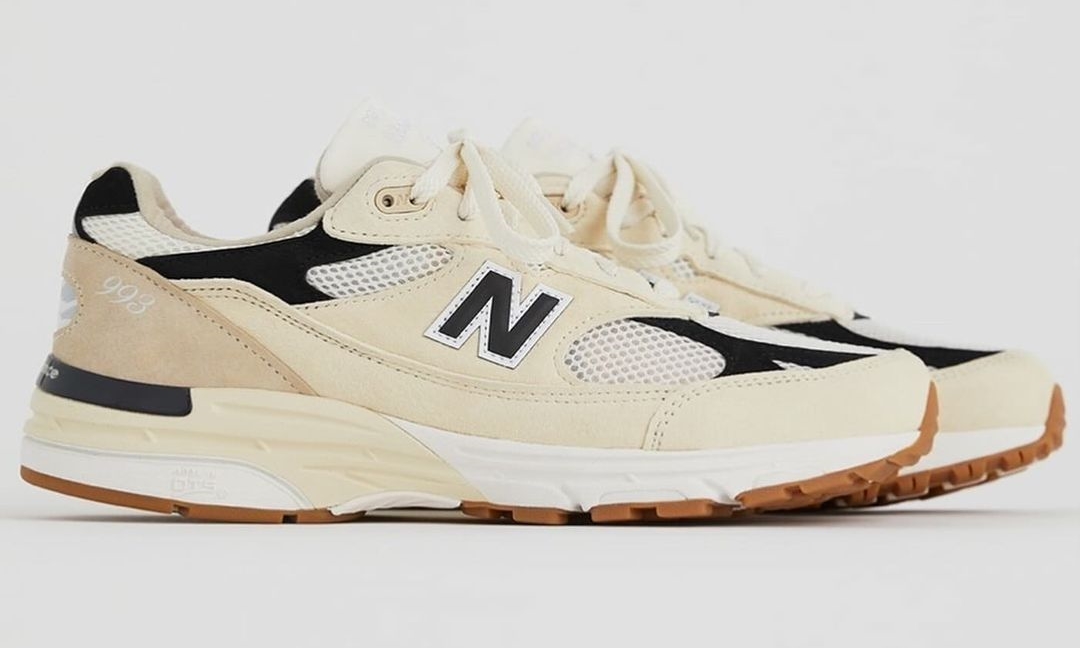 【2024年 5/30 発売】New Balance U993 WS “Sea Salt/Black” Made in USA (ニューバランス メイドインUSA) [U993WS]