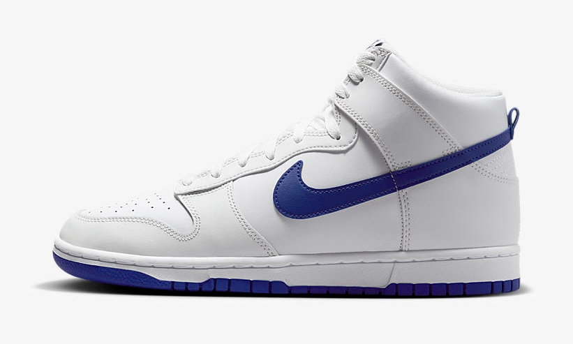 【2024年 発売予定】ナイキ ダンク ハイ “ホワイト/ロイヤルブルー” (NIKE DUNK HIGH “White/Royal Blue”) [DV0828-101]