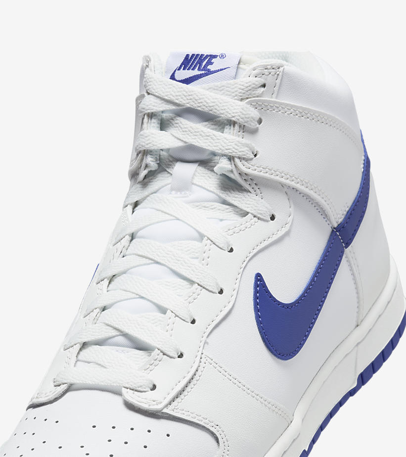 【2024年 発売予定】ナイキ ダンク ハイ “ホワイト/ロイヤルブルー” (NIKE DUNK HIGH “White/Royal Blue”) [DV0828-101]