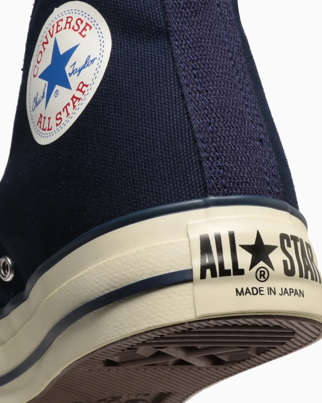 【2024年 2/9 発売】濃い生成りのテープを採用した CONVERSE CANVAS ALL STAR J 80s HI (コンバース キャンバス オールスター)