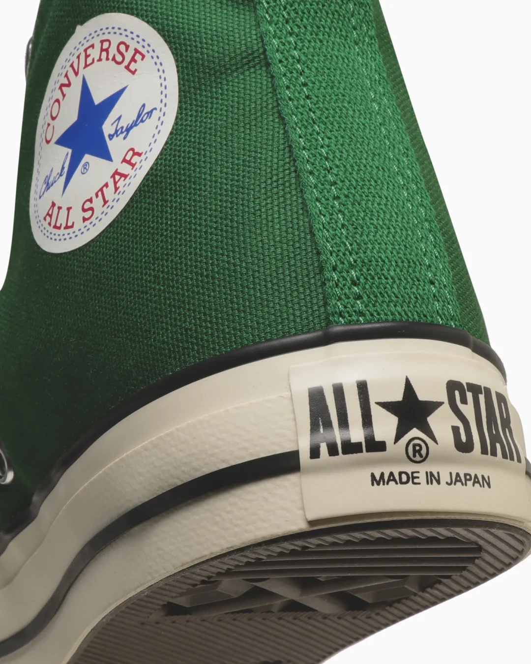 【2024年 2/9 発売】濃い生成りのテープを採用した CONVERSE CANVAS ALL STAR J 80s HI (コンバース キャンバス オールスター)