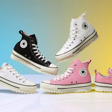 【2024年 2/9 発売】サメの歯のようにギザギザとしたソールが特徴的な CONVERSE ALL STAR SHARKSOLE HI (コンバース シャークソール)