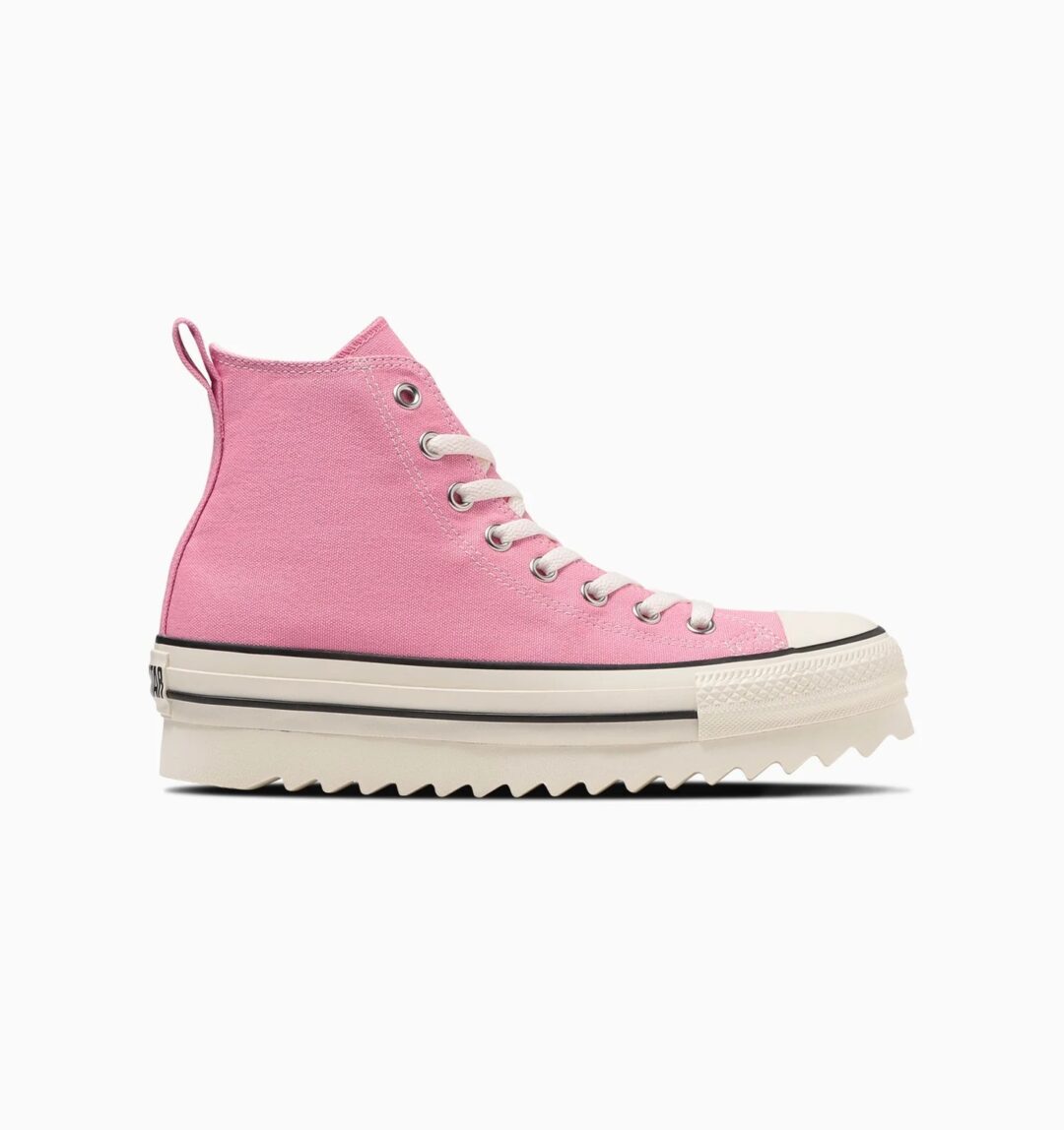 【2024年 2/9 発売】サメの歯のようにギザギザとしたソールが特徴的な CONVERSE ALL STAR SHARKSOLE HI (コンバース シャークソール)