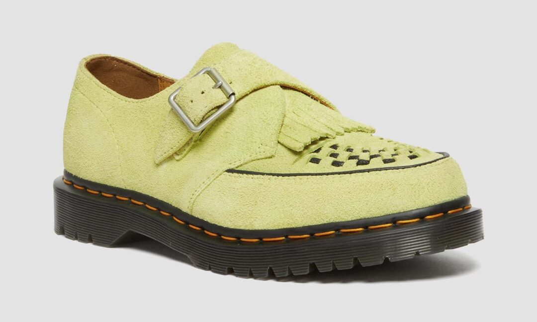 ドクターマーチンのアイコンモデル「CREEPER」が現代的に再構築した「DESERT OASIS SUEDE MONK CREEPER PACK」が発売 (Dr. Martens)