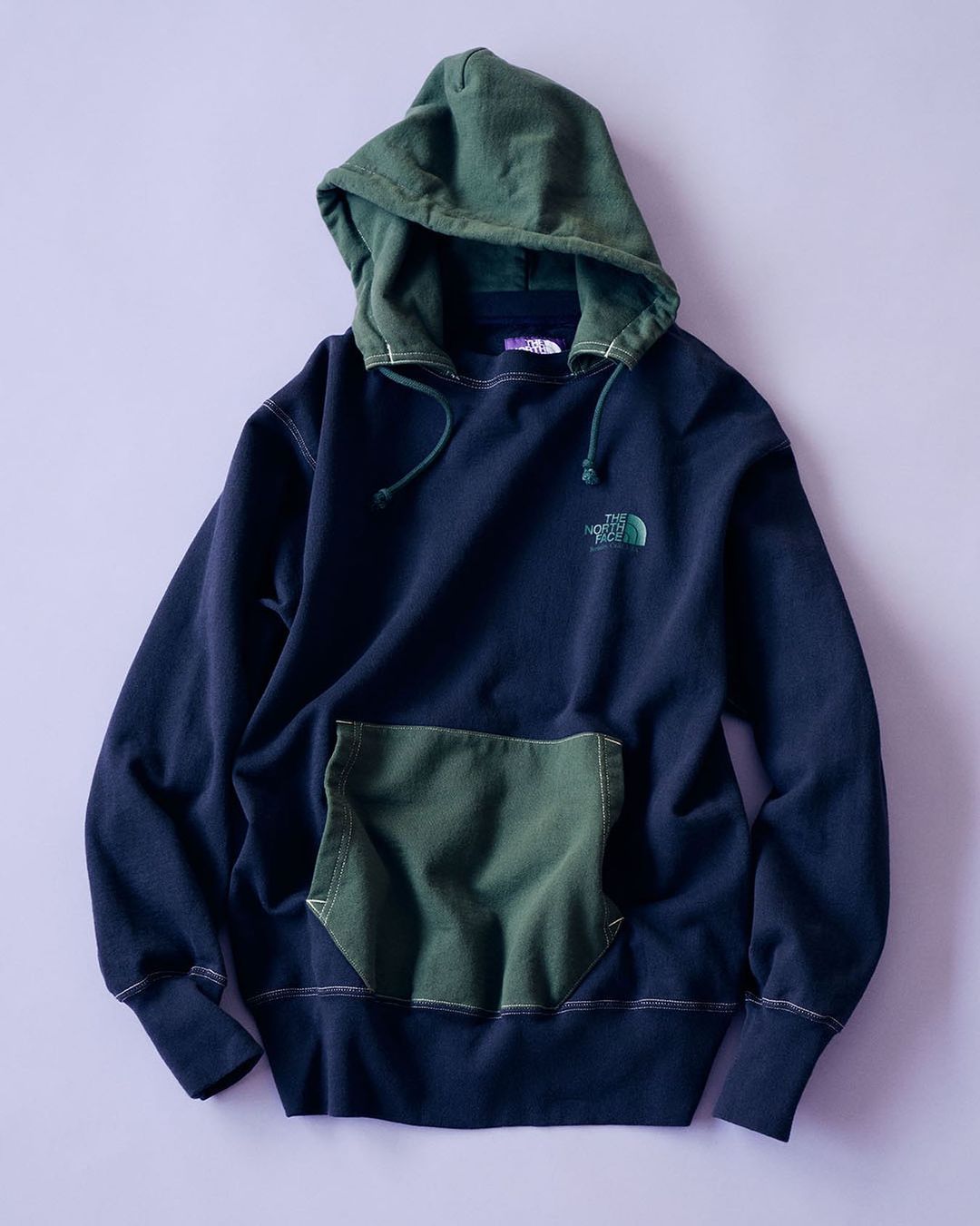 【2024 S/S】THE NORTH FACE PURPLE LABEL "Field Graphic Hoodie" (ザ・ノース・フェイス パープルレーベル "フィールド グラフィック フーディ" 2024年 春夏) [NT6400N]