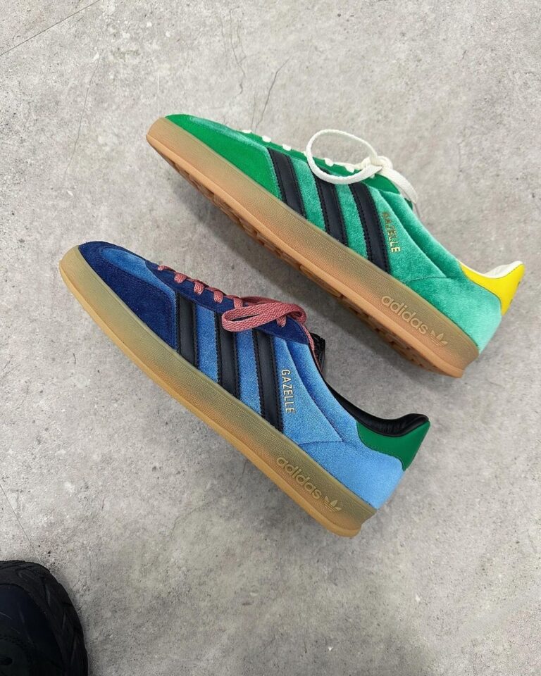 アディダス ゴルフシューズ ガゼル　グリーン/イエロー adidas originals アディダス スニーカー GAZELLE GOLF ガゼル