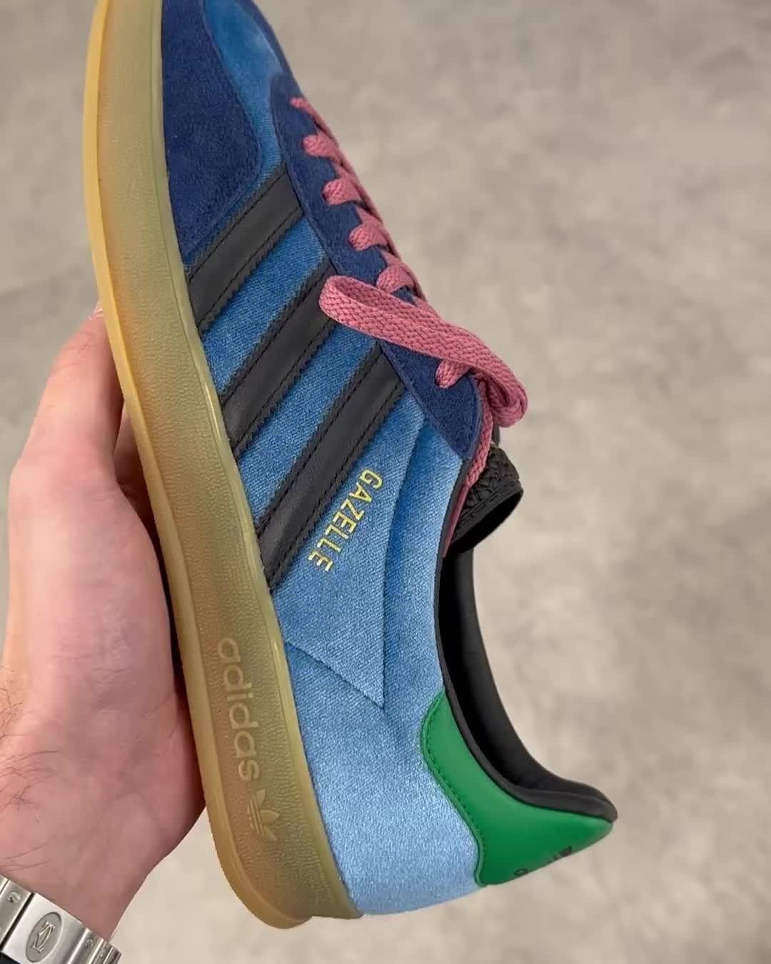 【2024年 発売予定】size? × adidas Originals GAZELLE INDOOR “Blue/Green/Gum” (サイズ? アディダス オリジナルス ガゼル インドア “ブルー/グリーン/ガム”)