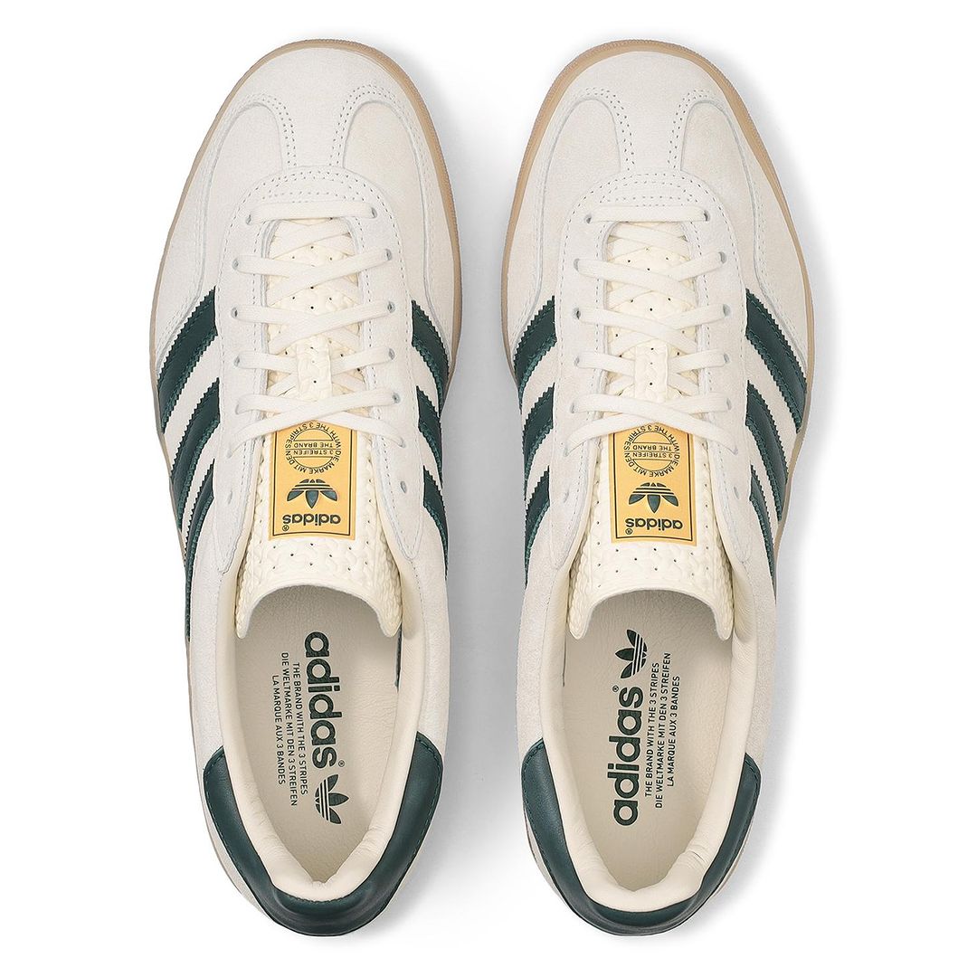 【2024年 2/17 発売】アディダス オリジナルス ガゼル インドア “ホワイト/グリーン/ガム” (adidas Originals GAZELLE INDOOR “White/Green/Gum”) [IH7502]